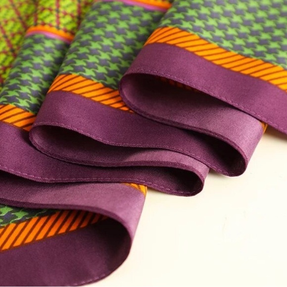 Silk Blend Scarf [36in x 36in] NWOT - Picture 4 of 6